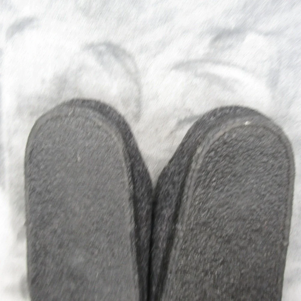 Birkenstock Clogs Men 8 Women 10 EU41 Gray Slip On‎ Wool Blend Made Germany NWOB